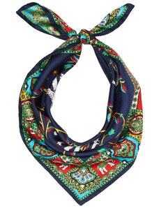 Roeckl Damen Elephant Garden 53x53 Mode-Schal, Multi Navy, ONE Size