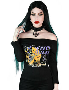 T-Shirt Frauen - Witch Queen Bardot - KILLSTAR - KSRA003740