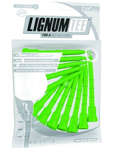 Lignum Tee 72 mm Driving Hitting Green 12 Pcs