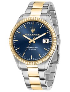 Maserati Herren-Armbanduhr Competizione Bicolor/Blau R8853100027