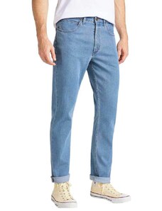 Lee Brooklyn Straight Herren Jeans, Light Stone, 31W / 32L