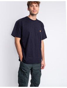 Carhartt WIP S/S Chase T-Shirt Dark Navy/Gold