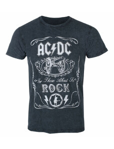 Metal T-Shirt Männer AC-DC - Cannon Swig BL Dip-Dye - ROCK OFF - ACDCTS93MDD