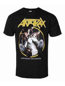 Metal T-Shirt Männer Anthrax - Spreading The Disease BL - ROCK OFF - ANTHTEE25MB