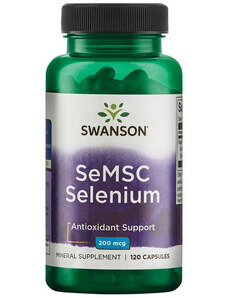 Swanson SeMSC Selenium 120 St., Kapsel, 200 mcg