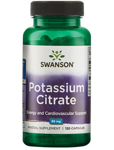 Swanson Potassium Citrate 120 St., Kapsel, 99 mg