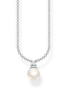 Thomas Sabo Damen-Halskette Perle Silber KE2121-167-14-L45v