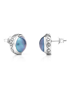 Buka Jewelry Perlenohrringe Biru