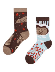 Dedoles Lustige warme Socken für Kinder Bär im Winter