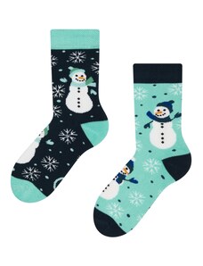 Dedoles Lustige warme Socken für Kinder Fröhlicher Schneemann