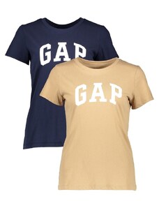 GAP 2er-Set: Shirts in Beige | Größe M