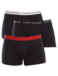 3PACK Herren Klassische Boxershorts Tommy Hilfiger dunkelblau (UM0UM02324 0SE) XXL