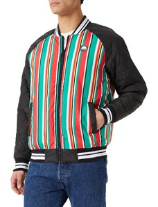 Southpole Herren SP050-Southpole Stripe College Jacket Jacke, Multicolor, XL