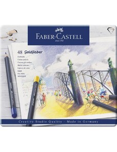 Faber-Castell Goldfaber Farbstifte, 48er Metalletui