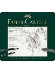 Faber-Castell Pitt Graphite Set, 19er Metalletui