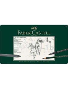 Faber-Castell Pitt Graphite Set, 26er Metalletui