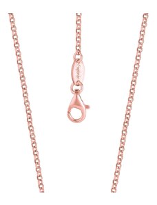 Damen Halskette Engelsrufer aus rosévergoldetem 925er Silber ERN-R