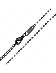 BALCANO - Flat Cable / Edelstahl Flache Ankerkette mit schwarzer PVD-Beschichtung - 1,2 mm