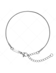 BALCANO - Snake / Edelstahl Schlangenkette-Armband mit Hochglanzpolierung - 1,2 mm