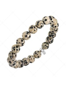 BALCANO - Dalmatinischer Jaspis / Mineral Perlen Armband