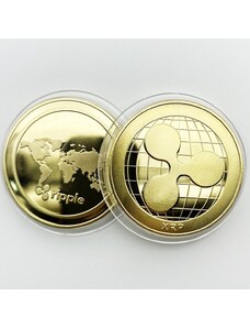 IZMAEL Ripple Coin Münze-Golden KP13383