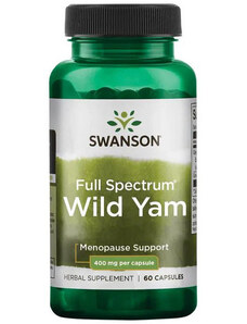 Swanson Full Spectrum Wild Yam 60 St., Kapsel, 400 mg