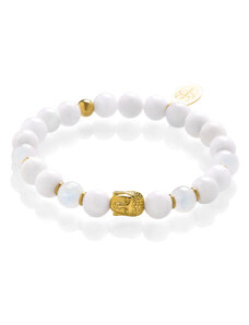 Buddha Armband für Frauen golden Trimakasi