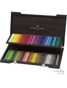 Faber-Castell Polychromes Farbstifte, 120er Holzkoffer