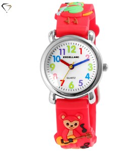 Kinderuhr Excellanc E34-RD-zoo