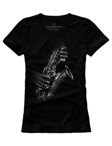 T-shirt für Damen UNDERWORLD Saxophone