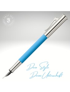Füllfederhalter Guilloche - Gulf Blue / Graf von Faber-Castell