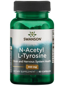 Swanson N-Acetyl L-Tyrosine 60 St., Kapsel, 350 mg