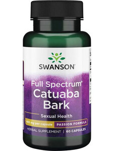 Swanson Catuaba Bark 60 St., Kapsel, 465 mg
