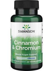 Swanson Cinnamon & Chromium 60 St., vegetarische Kapsel