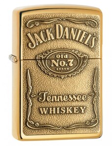 Zippo 24146 Jack Daniel’S Label - Brass Emblem