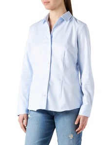 Seidensticker Damen Bluse - City Bluse - Bügelleicht - Hemdblusenkragen - Slim Fit - Langarm - 100% Baumwolle