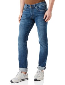 Pioneer Herren ERIC Jeans, Dark Blue Used Buffies 6814, 41W / 40L