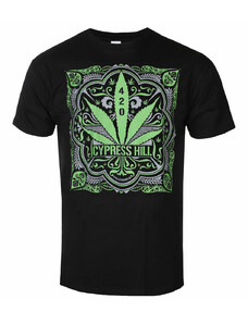 Metal T-Shirt Männer Cypress Hill - 420 Leaf - ROCK OFF - CYPTS02MB
