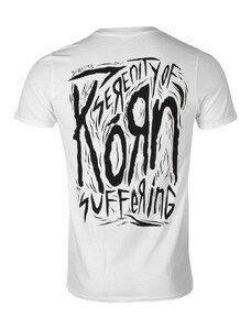 Metal T-Shirt Männer Korn - Scratched Type - ROCK OFF - KORNTS08MW