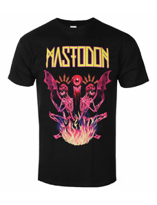 Metal T-Shirt Männer Mastodon - Double Brimstone Neon - ROCK OFF - MASTEE29MB
