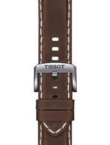 Tissot Uhrband 22 mm Leder Braun T852.044.980