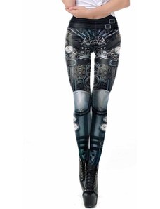 Glara Women's steampunk leggings