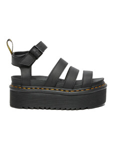 Dr. Martens Blaire Quad Hydro Leather Platform Sandals W