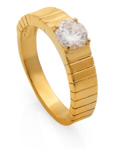 Cossete Crystal Gold Ring