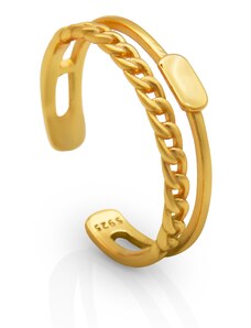 GRAZIA GOLD STACK RING