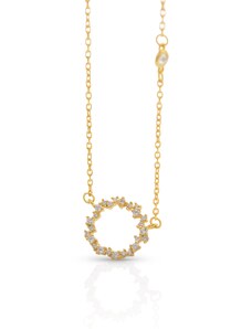 RING CHARM GOLD NECKLACE