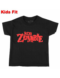Metal T-Shirt Kinder Rob Zombie - Logo Boys - ROCK OFF - RZTEE07BB