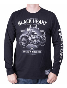T-Shirt Männer - MOTORCYCLE - BLACK HEART - 8333