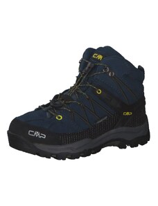 CMP Kids Rigel Mid Shoe Wp Trekking Shoes, Blue Ink Yellow, 36 EU