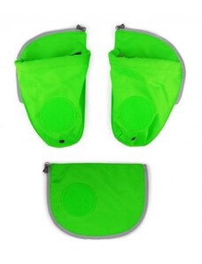 ergobag Seitentaschen Zip-Set 3tlg. grün
